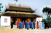 Đền thờ Mai Hắc Đế ở Nam Đàn.