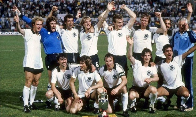 Đội tuyển Đức vô địch Euro năm 1980. (Ảnh: wikipedia)