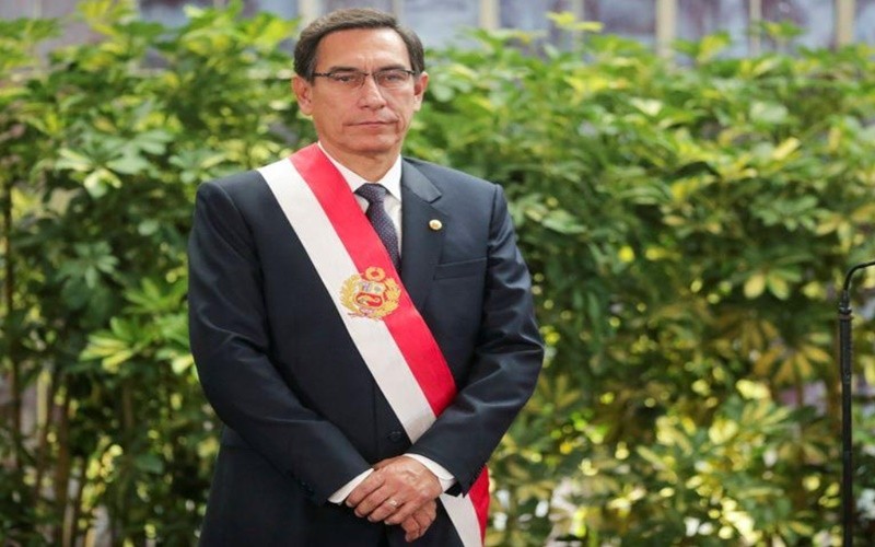 Tổng thống Peru Martin Vizcarra. (Ảnh: Reuters)