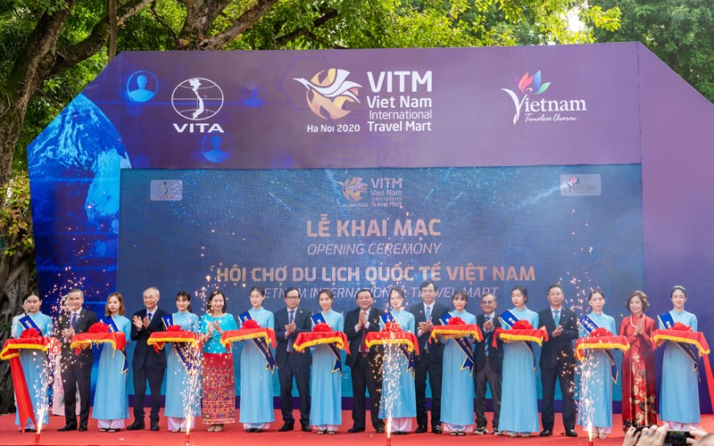 Lễ khai mạc Hội chợ Du lịch Quốc tế Việt Nam 2020 (Ảnh: VITA)