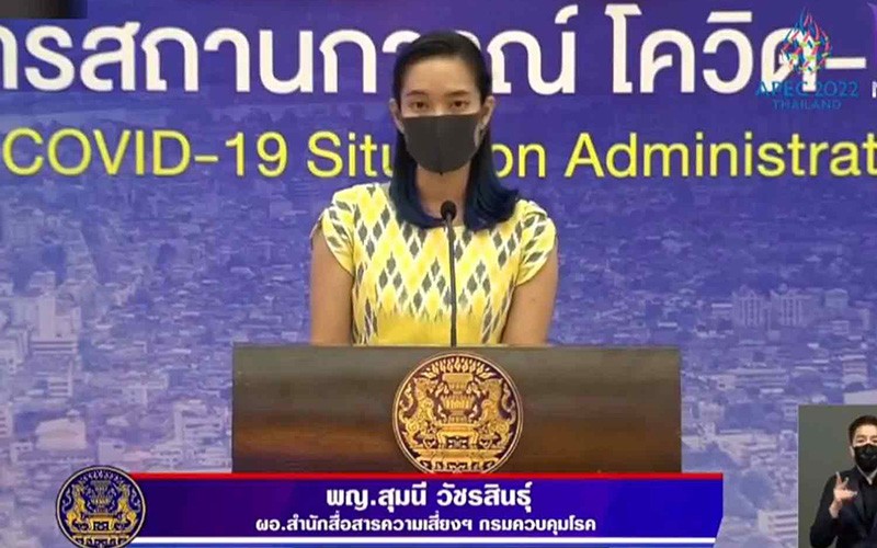 Bà Sumanee Wacharasin, phụ trách truyền thông của Cục Kiểm soát dịch bệnh, Bộ Y tế Thái Lan.