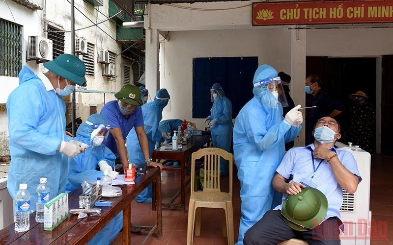 Số người nhiễm Covid-19 ở Nghệ An có chiều hướng tăng cao.