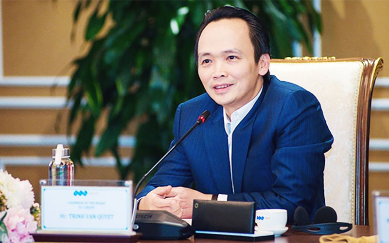 Ông Trịnh Văn Quyết-Chủ tịch Hội đồng quản trị Công ty cổ phần Tập đoàn FLC