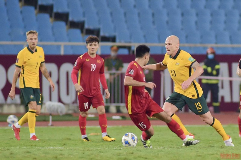 Đội tuyển Việt Nam tái đấu Australia ngày 26/1. (Ảnh: TRẦN HẢI)