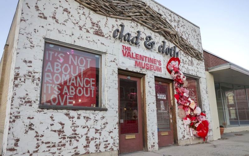 Bảo tàng pop-up Valentine ở Provo, bang Utah, Mỹ.