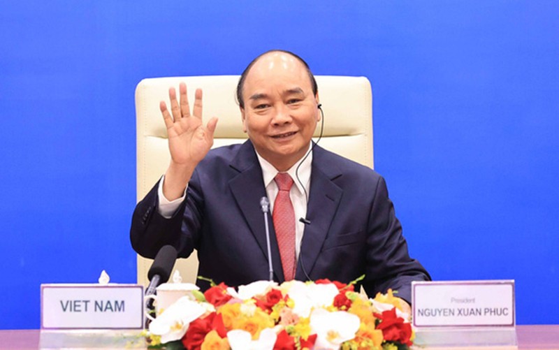 Chủ tịch nước Nguyễn Xuân Phúc. (Ảnh: Bộ Ngoại giao)