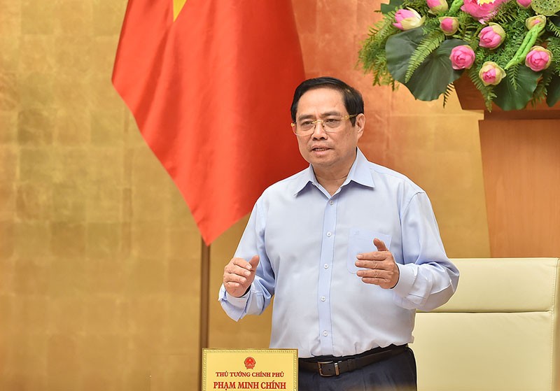 Thủ tướng Chính phủ Phạm Minh Chính. (Ảnh: VGP)