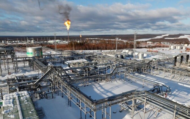 Một cơ sở khai thác dầu thuộc vùng Irkutsk của Nga. (Ảnh: Reuters)