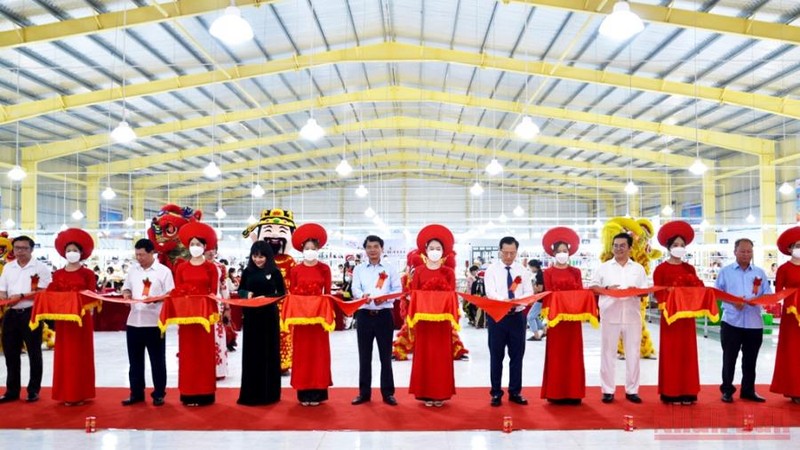 Khánh thành Nhà máy may thêu xuất khẩu số 3 của Công ty TNHH Babeenien Việt Nam tại Lào Cai.