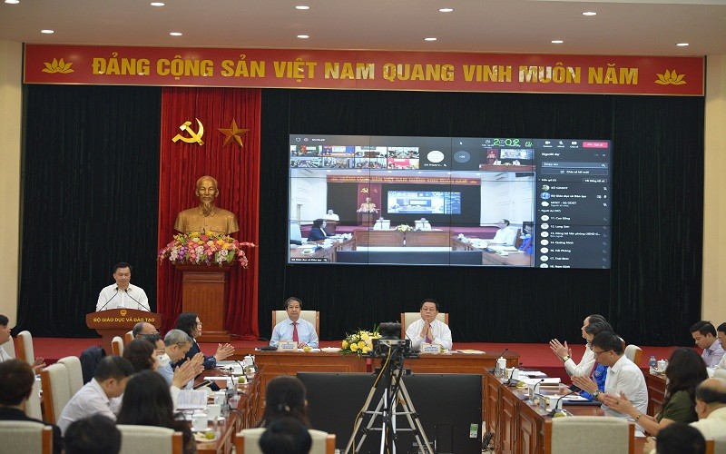 Đồng chí Nguyễn Trọng Nghĩa, Bí thư Trung ương Đảng, Trưởng Ban Tuyên giáo Trung ương tham dự hội nghị.