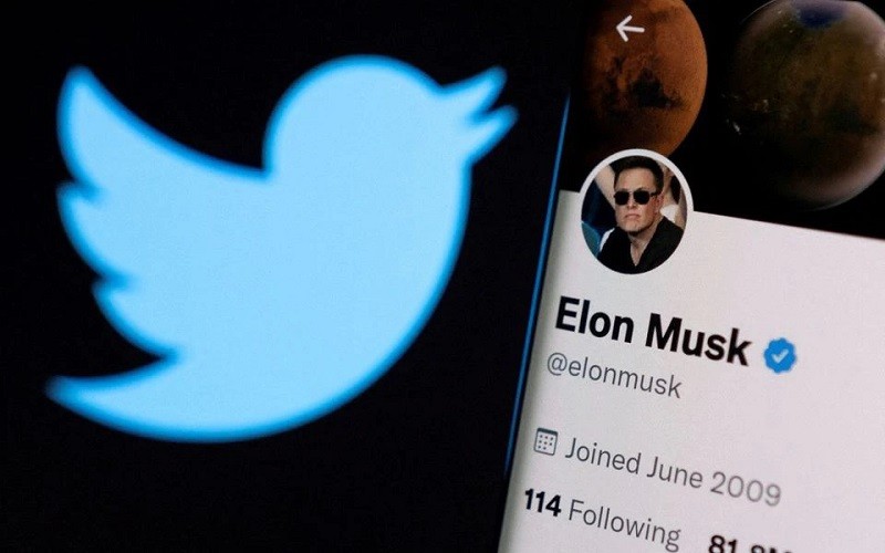 Theo tài liệu nộp lên Ủy ban Chứng khoán Mỹ (SEC) hôm 26/4, thương vụ Twitter của tỷ phú Elon Musk có thể bị chấm dứt trong trường hợp không được hoàn thành trước ngày 24/10 năm nay. (Ảnh: Reuters)