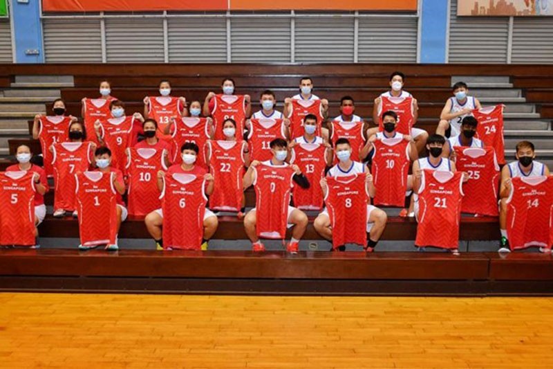 Đây là lần đầu tiên Singapore cử một đội bóng rổ 3x3 nam và nữ tham dự SEA Games. (Nguồn: straitstimes.com)
