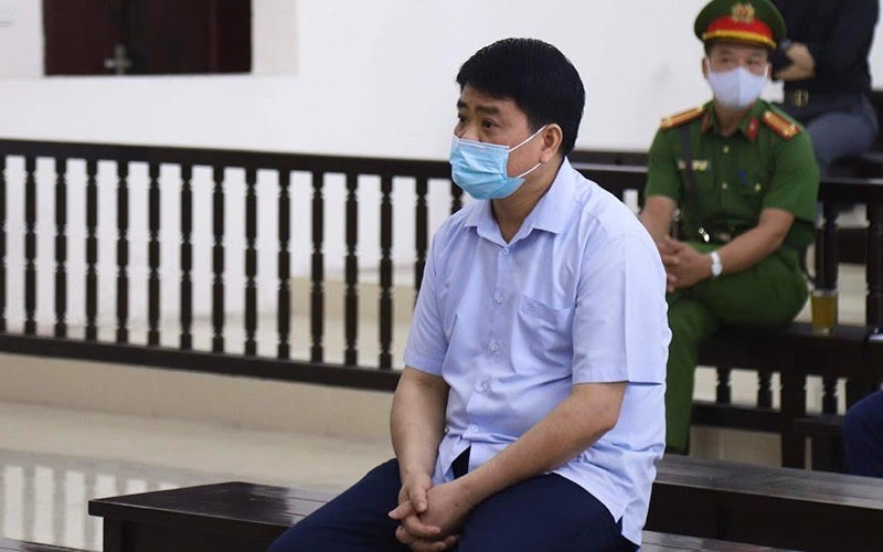 Bị cáo Nguyễn Đức Chung tại phiên tòa phúc thẩm.