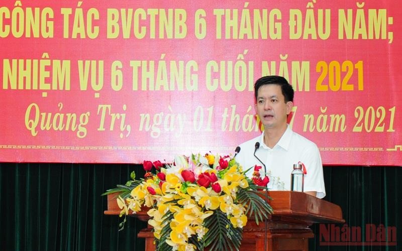 Ông Lê Quang Tùng - Bí thư Tỉnh ủy Quảng Trị làm Trưởng Ban Chỉ đạo phòng, chống tham nhũng, tiêu cực của tỉnh.