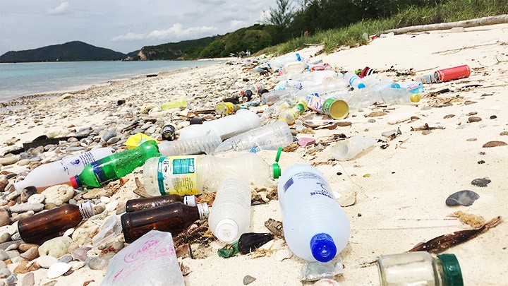 Rác thải nhựa là một nguyên nhân chính gây ô nhiễm các đại dương. Ảnh: GETTY