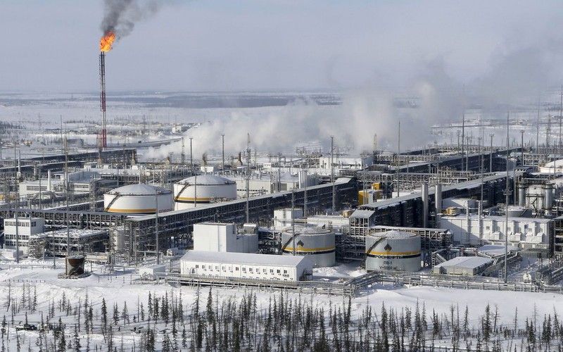 Ảnh minh họa: Các cơ sở xử lý dầu tại mỏ dầu Vankorskoye ở phía bắc Krasnoyarsk, Nga, ngày 25/3/2015. (Nguồn: Reuters)