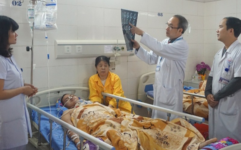 Khám, chữa bệnh tại Bệnh viện Trung ương Thái Nguyên.