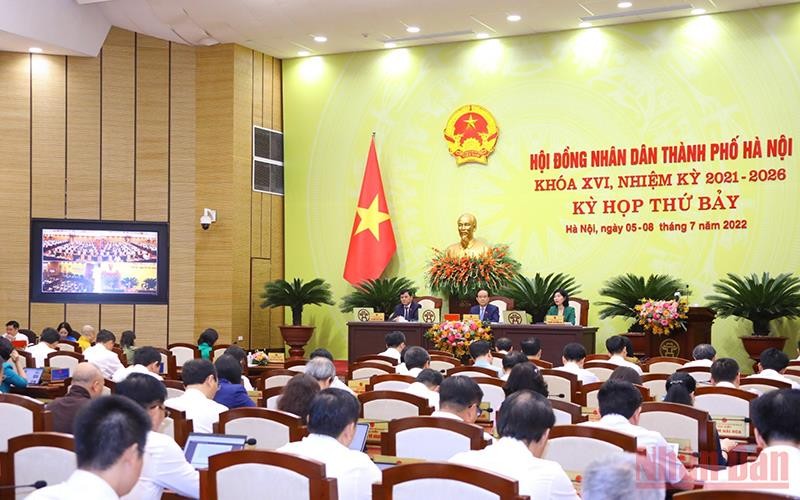 Kỳ họp thứ 7, Hội đồng nhân dân thành phố Hà Nội.