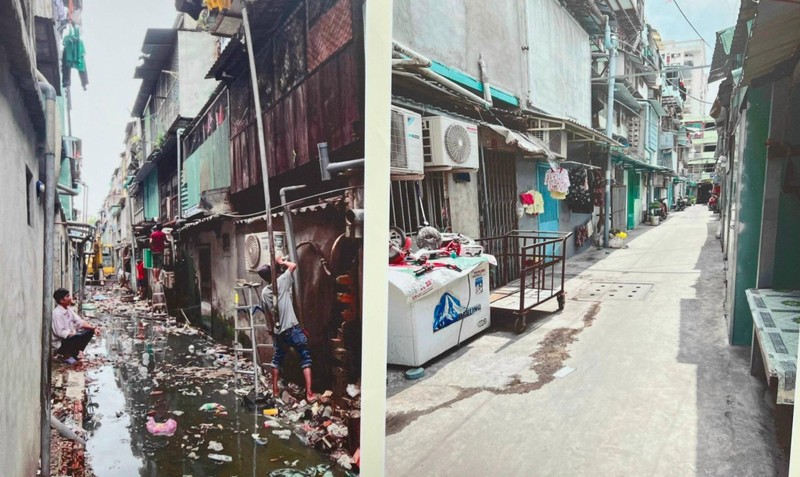 Người dân Thành phố Hồ Chí Minh hiến đất mở rộng hẻm ảnh 1
