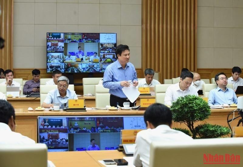 Hình ảnh Thủ tướng Phạm Minh Chính chủ trì Phiên họp lần thứ 3 của Ủy ban Quốc gia về chuyển đổi số ảnh 4