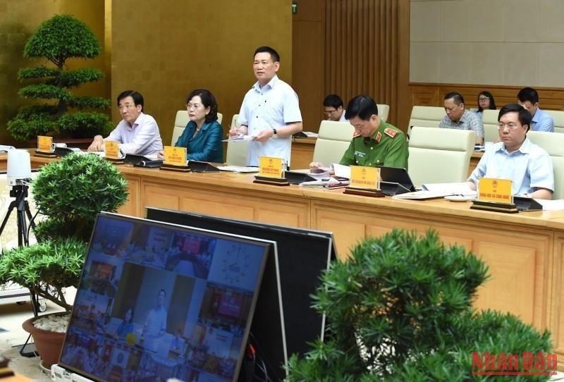 Hình ảnh Thủ tướng Phạm Minh Chính chủ trì Phiên họp lần thứ 3 của Ủy ban Quốc gia về chuyển đổi số ảnh 6