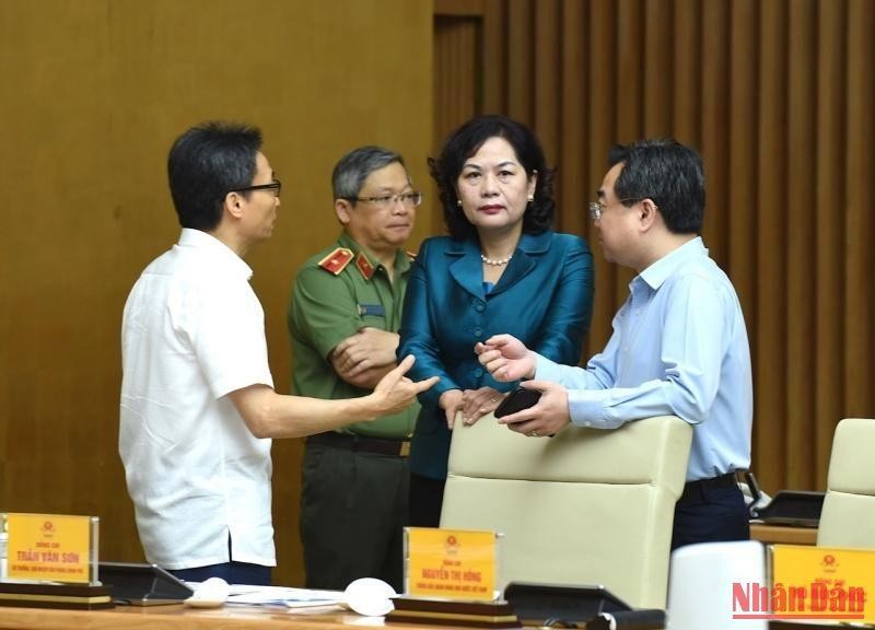Hình ảnh Thủ tướng Phạm Minh Chính chủ trì Phiên họp lần thứ 3 của Ủy ban Quốc gia về chuyển đổi số ảnh 8