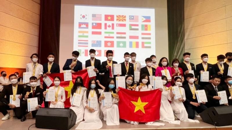Việt Nam xuất sắc giành 7 Huy chương Vàng tại Olympic Phát minh và Sáng chế thế giới ảnh 1