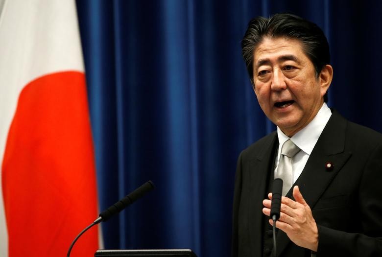 Ông Abe Shinzo, lúc đương nhiệm Thủ tướng Nhật Bản. (Ảnh: Reuters) 
