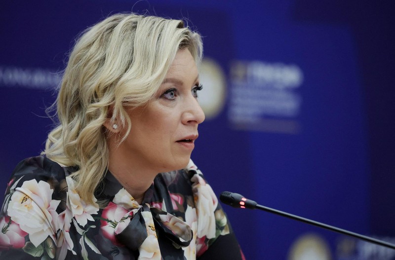 Người phát ngôn Bộ Ngoại giao Nga Maria Zakharova. (Ảnh: Reuters)
