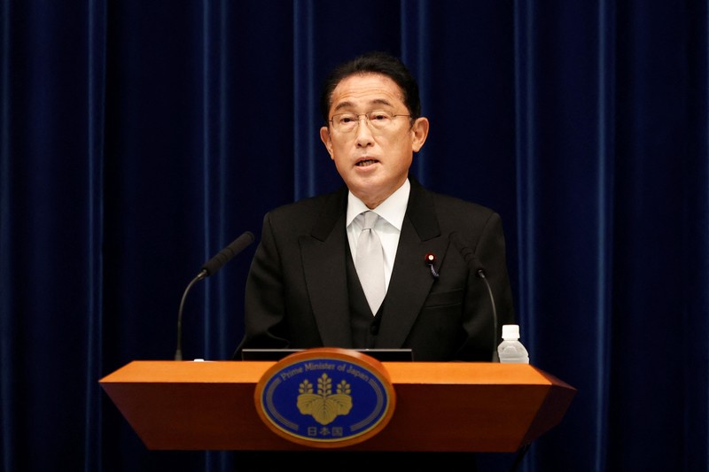 Thủ tướng Nhật Bản Fumio Kishida. (Ảnh: Reuters)