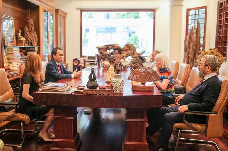 Cựu Thủ tướng Israel Ehud Barak thăm Công ty Trầm hương Khánh Hòa ảnh 1