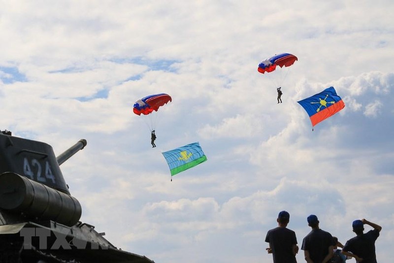 Đoàn Việt Nam tham dự khai mạc Army Games 2022 ảnh 5