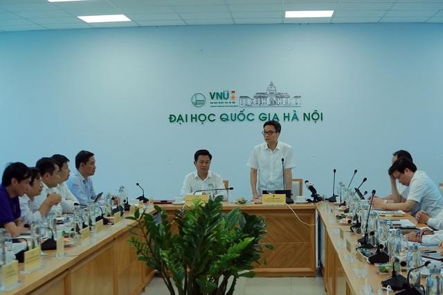 Từ tháng 9, đưa giảng đường, ký túc xá Đại học Quốc gia Hà Nội tại Hòa Lạc vào hoạt động