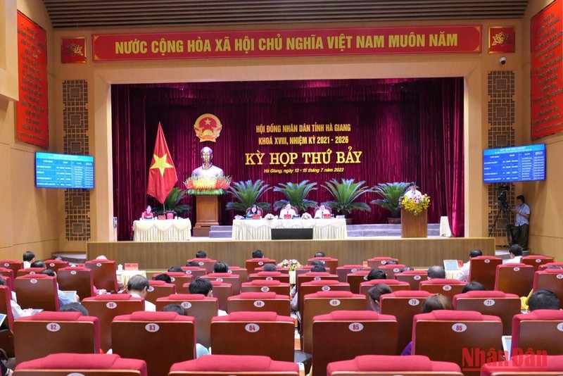 Kỳ họp thứ 7, Hội đồng nhân dân tỉnh Hà Giang khóa 18. 