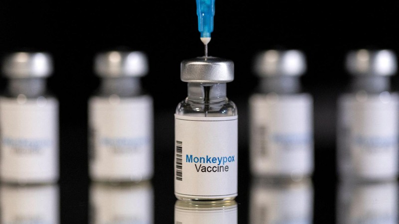 Vaccine ngừa đậu mùa khỉ. (Ảnh minh họa: Reuters)