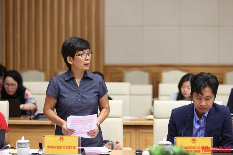 Thủ tướng Phạm Minh Chính chủ trì buổi làm việc lấy ý kiến hoàn thiện Đề án kinh tế vĩ mô ảnh 6