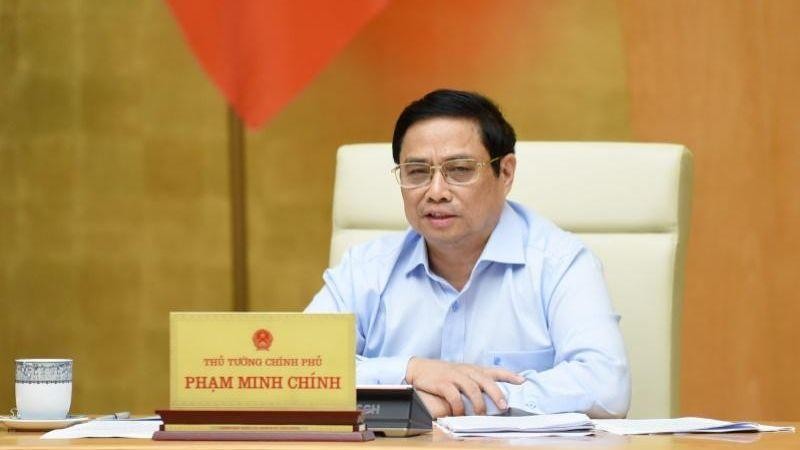 Thủ tướng Phạm Minh Chính chủ trì họp về tình hình thực hiện giải ngân vốn đầu tư công và triển khai 3 Chương trình mục tiêu quốc gia.