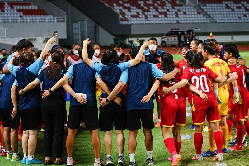 Thua Australia, U18 nữ Việt Nam giành ngôi Á quân Đông Nam Á 2022 ảnh 7