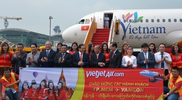 Vietjet Air mở đường bay TP Hồ Chí Minh – Yangon