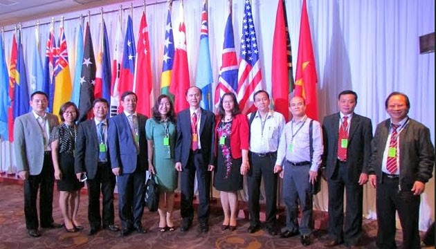 Đoàn đại biểu Việt Nam tham dự Hội nghị.