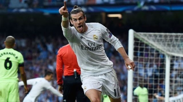 G. Bale (áo trắng) là "tác nhân" làm nên bàn thắng của Real Madrid.